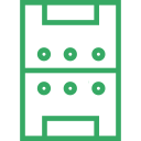 3V3 Soccer Field Icon